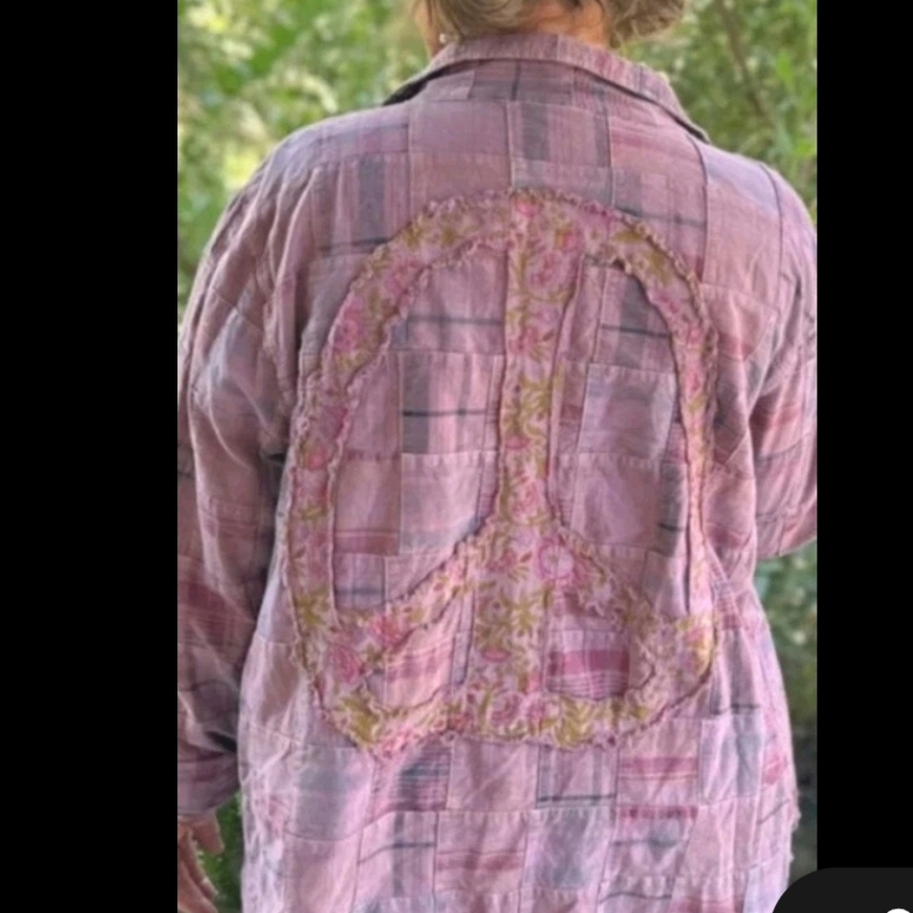 NWT Jaded Gypsy Plum Delight Jacket S M L One/size